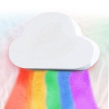 Load image into Gallery viewer, Natural Skin Care Cloud Shape Rainbow Bath Bubble Exfoliating Moisturizing Bath Ball Bombs Skin Care Romantic Bath Salt