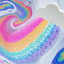 Load image into Gallery viewer, Natural Skin Care Cloud Shape Rainbow Bath Bubble Exfoliating Moisturizing Bath Ball Bombs Skin Care Romantic Bath Salt
